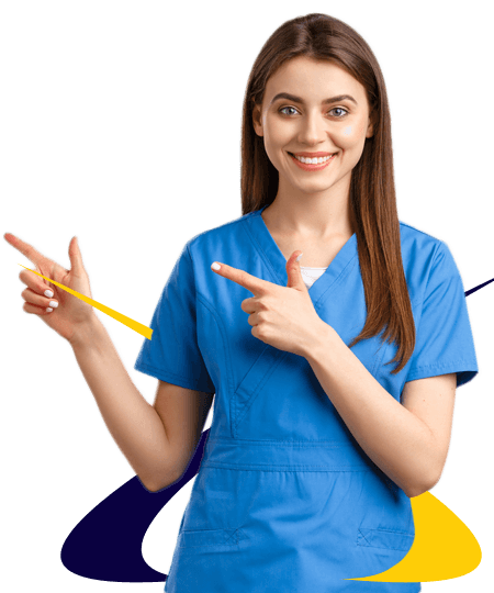 Nurse working in a German hospital